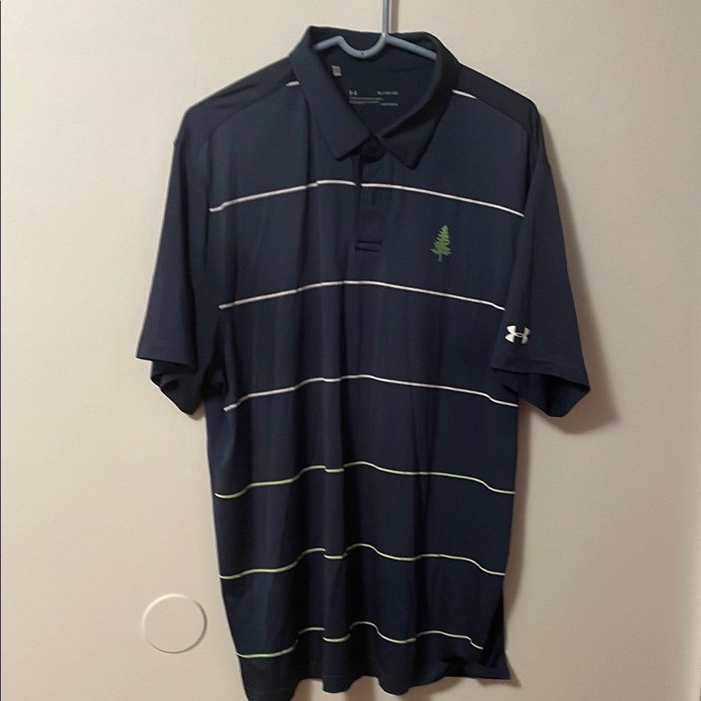 Under Armour Men's Navy Polo Shirt